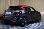 Nissan Juke 1.0 DIG-T N-Design AUT BOSE CARPLAY ACC LEER DAB, Gebruikt, Zwart, Zwart, Bedrijf
