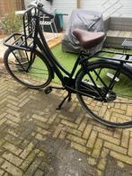Zwart, merk Spirit, transportfiets, Fietsen en Brommers, Fietsen | Dames | Omafietsen, 56 cm of meer, Ophalen, Gebruikt, Versnellingen