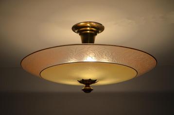XXL Art-Deco / Art-Nouveau / Amsterdamse school lamp - 70 cm beschikbaar voor biedingen