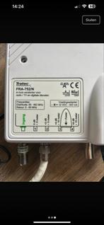 Tratec FRA-752/N Radio/TV Versterker, Ophalen of Verzenden, Gebruikt, Minder dan 2 meter, Coaxiale kabel
