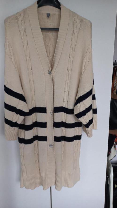 lange oversized vest, Kleding | Dames, Truien en Vesten, Zo goed als nieuw, Maat 42/44 (L), Ophalen of Verzenden