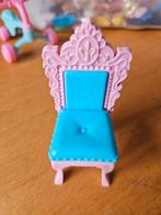 Disney Princess Polly Pocket Pink and Blue Chair, Ophalen of Verzenden, Zo goed als nieuw, Pop
