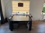 Goossens Cielo Eettafel - Massief Eiken - 140x140, Huis en Inrichting, Tafels | Eettafels, Ophalen, Gebruikt, Vijf personen of meer