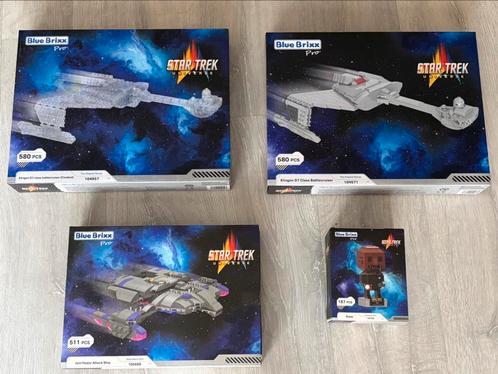 Star Trek Bluebrix mid size schepen + Sisko - nieuw, Kinderen en Baby's, Speelgoed | Bouwstenen, Nieuw, Overige merken, Ophalen of Verzenden
