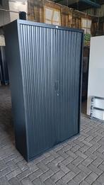 Zwarte Schaffenburg metalen roldeurkast, Huis en Inrichting, Kasten | Roldeurkasten en Archiefkasten, Gebruikt, 100 tot 150 cm