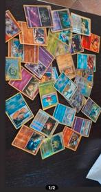 Stapeltje allemaal glimmende Pokemon kaarten, Ophalen of Verzenden, Gebruikt