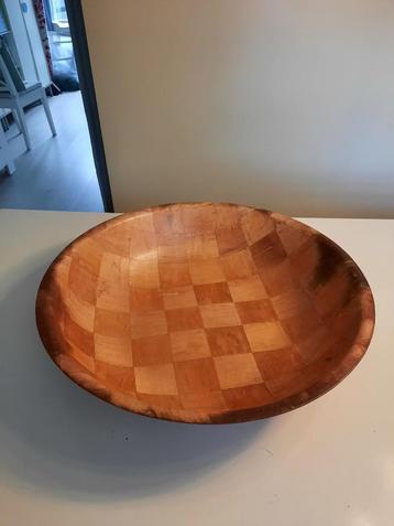 Mega grote bamboeschaal., rond - 55 x 12 cm beschikbaar voor biedingen