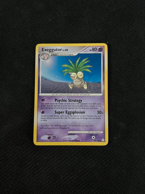 Exeggutor #54, Hobby en Vrije tijd, Verzamelkaartspellen | Pokémon, Zo goed als nieuw, Losse kaart, Ophalen of Verzenden