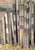 Hardhouten palen, Tuin en Terras, Palen, Balken en Planken, Ophalen, Gebruikt, Palen, Hardhout