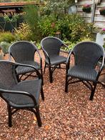 Rotan stoelen, Huis en Inrichting, Ophalen of Verzenden, Gebruikt, Minder dan 75 cm, 50 tot 75 cm