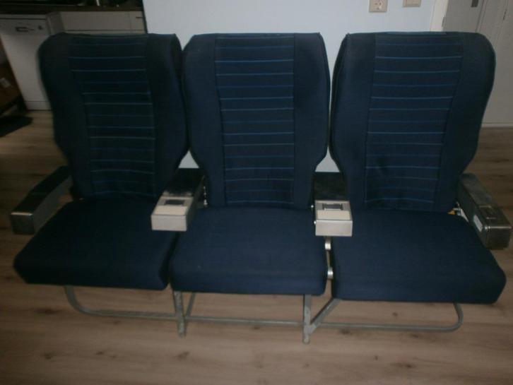 KLM stoelen, Verzamelen, Luchtvaart en Vliegtuigspotten, Gebruikt, Overige typen, Ophalen