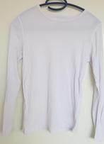 longsleeve shirt wit maat 146 / 152, Jongen of Meisje, Gebruikt, Ophalen of Verzenden, Shirt of Longsleeve