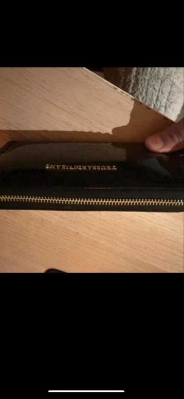 Trussardi Jeans Portemonnee Zwart beschikbaar voor biedingen