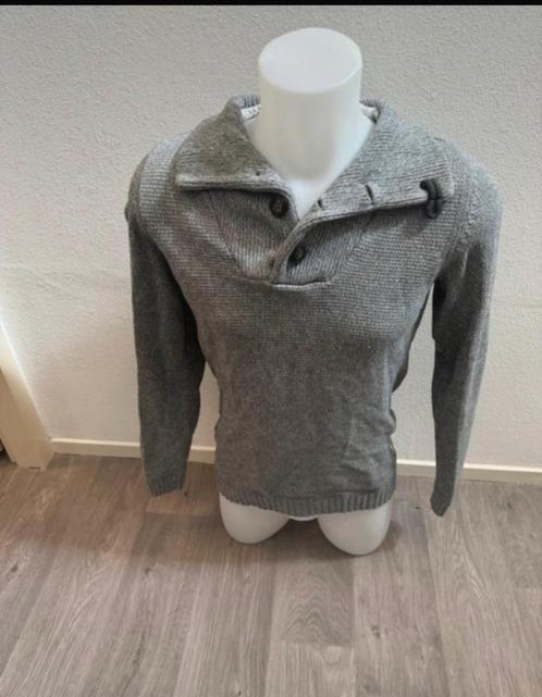 Gebreide coltrui/polo – unieke kraag – S – elegant & stijlvo, Kleding | Heren, Truien en Vesten, Zo goed als nieuw, Maat 46 (S) of kleiner