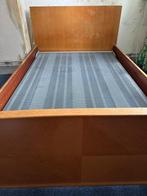 Bed twijfelaar met spiraalbodem, Huis en Inrichting, Slaapkamer | Bedden, Ophalen, Gebruikt, 190 cm of minder, Twijfelaar