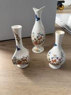 Aynsley Bone China Cottage Garden Vaasjes - Set van 3, Ophalen of Verzenden