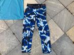 Nieuwstaat Nike pro legging 7/8 blauw camouflage, maat M, Kleding | Dames, Sportkleding, Maat 38/40 (M), Blauw, Nike, Ophalen of Verzenden