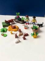 Playmobil set: kinderboerderij met 2 kinderen, Kinderen en Baby's, Speelgoed | Playmobil, Ophalen of Verzenden, Los playmobil
