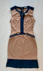 Mooi chic jurk, S, Drôle de Copine, Kleding | Dames, Jurken, Beige, Ophalen of Verzenden, Zo goed als nieuw, Maat 36 (S)