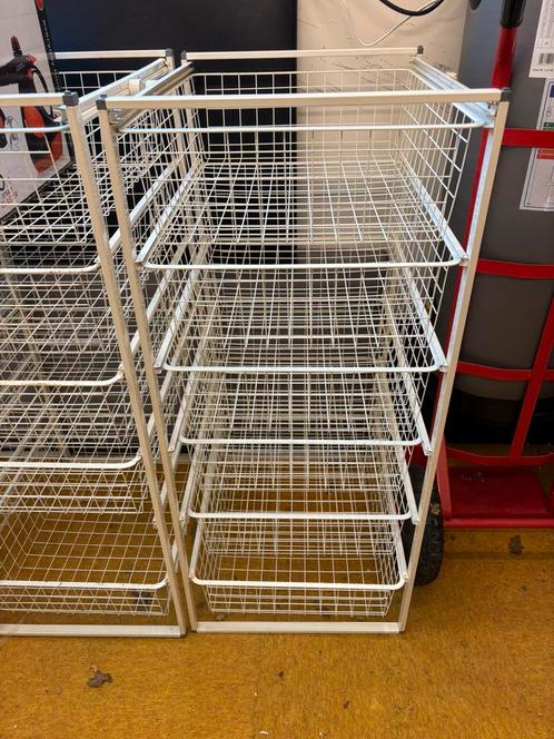 5 Draadmanden met Frames, Huis en Inrichting, Overige Huis en Inrichting, Gebruikt, Ophalen