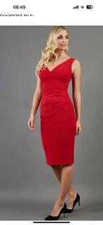 Rode diva catwalk jurk 38/L, Nieuw, Ophalen of Verzenden, Knielengte, Rood