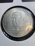 Zilveren 10 Gulden 1997 - George Marshall, Postzegels en Munten, Munten | Nederland, Koningin Beatrix, Zilver, Ophalen of Verzenden