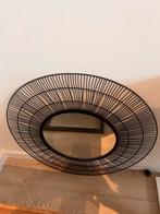 Mooie spiegel - zwart, Ophalen, Rond, Zo goed als nieuw, 75 tot 100 cm