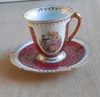 Antiek kop en schotel - Limoges, Antiek en Kunst, Ophalen of Verzenden