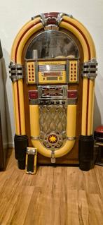 Jukebox retro cd radio cassette  met afstandsbediening, Verzamelen, Automaten | Jukeboxen, Ophalen, Gebruikt, 1970 tot heden, Overige merken
