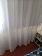Glas Gordijn, Huis en Inrichting, Stoffering | Gordijnen en Lamellen, Gebruikt, 200 cm of meer, Wit, Vitrage