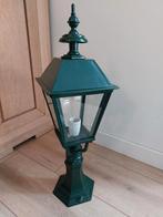 Ks Verlichting tuin lantaarn / tuinlamp groen, Tuin en Terras, Staande lamp, Waterbestendig, Aluminium, Ophalen of Verzenden