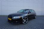 Audi A4 Avant 3.2 FSI quattro Pro Line Airco / Cruise / Navi, Auto's, A4, Zwart, Leder, Handgeschakeld
