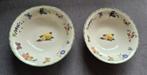 2 Janneke Brinkman schalen / Fruit&Flowers, Ophalen, Zo goed als nieuw, Porselein, Schaal of Schalen