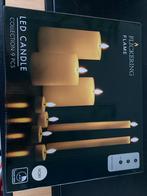 Kaarsen set - 9 delig - flickering flame - bedienbaar, Overige materialen, Nieuw, Ophalen of Verzenden, Kaars