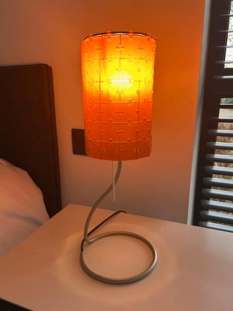 Arteluce Bloc T, Huis en Inrichting, Lampen | Tafellampen, Zo goed als nieuw, Minder dan 50 cm, Kunststof, Metaal, Ophalen of Verzenden