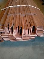 Latten wand hardhout mahonie, Ophalen, Zo goed als nieuw