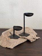 Twee leuke kandelaars sober en stoer, Ophalen of Verzenden, Zo goed als nieuw