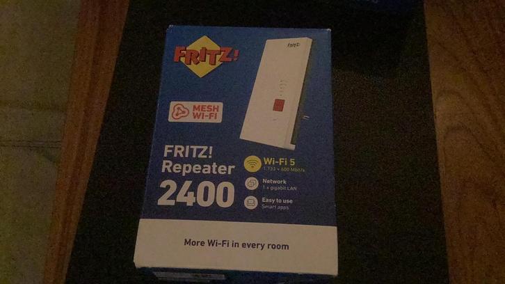 FRITZ! FRITZ!Repeater set van 3000, 2400 en 1750, Computers en Software, WiFi-versterkers, Zo goed als nieuw, Ophalen of Verzenden