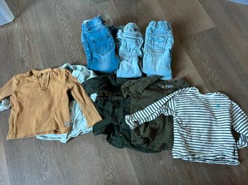 Kledingpakket maat 86 beschikbaar voor biedingen