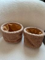 Opbergmandjes teddy, Overige materialen, Mand, Rond, Nieuw