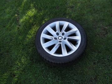 Skoda Octavia, SuperB, Yeti velgen met winterbanden 17 inch beschikbaar voor biedingen