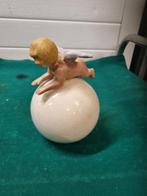 kerst decoratie engel op bol, Ophalen of Verzenden, 'T Olde Gre-j, Info@toldegrej.nl, Endepoelstraat 20f Didam