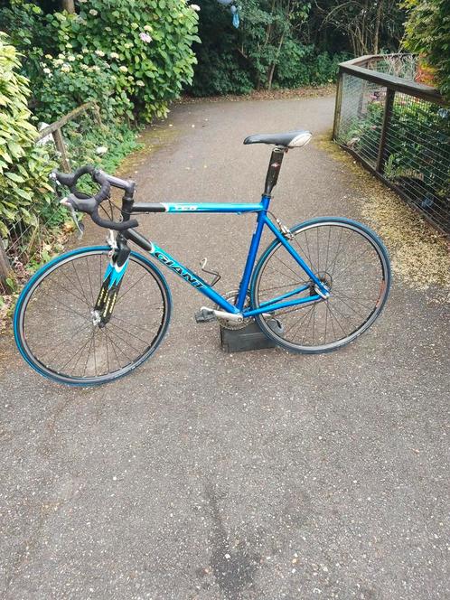 GIANT TCR FRAME L 56 CM 18 VERSNELLINGEN GEHEEL VAN CARBON, Sport en Fitness, Wielrennen, Zo goed als nieuw, Overige typen, Ophalen
