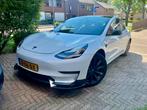 Tesla Model 3 long range, wit, nieuwe banden, sport pakket!, Auto's, Tesla, Automaat, 27 €/maand, 1831 kg, Zwart