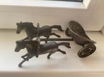 Metalen Paard en Wagen Speelgoed, Antiek en Kunst, Antiek | Speelgoed, Ophalen
