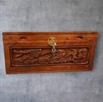 SALE!!! Van €150 nu €100 Chinese Kist met Draken en Phoenix, Gebruikt, Minder dan 50 cm, Ophalen of Verzenden, 75 tot 100 cm