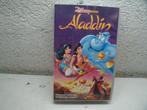 vhs 165a aladdin, Cd's en Dvd's, VHS | Kinderen en Jeugd, Alle leeftijden, Ophalen of Verzenden, Zo goed als nieuw