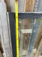Kozijn Douglas blokhut met thermopane dubbelglas, Gebruikt, Raamkozijn, 75 tot 150 cm, Hout