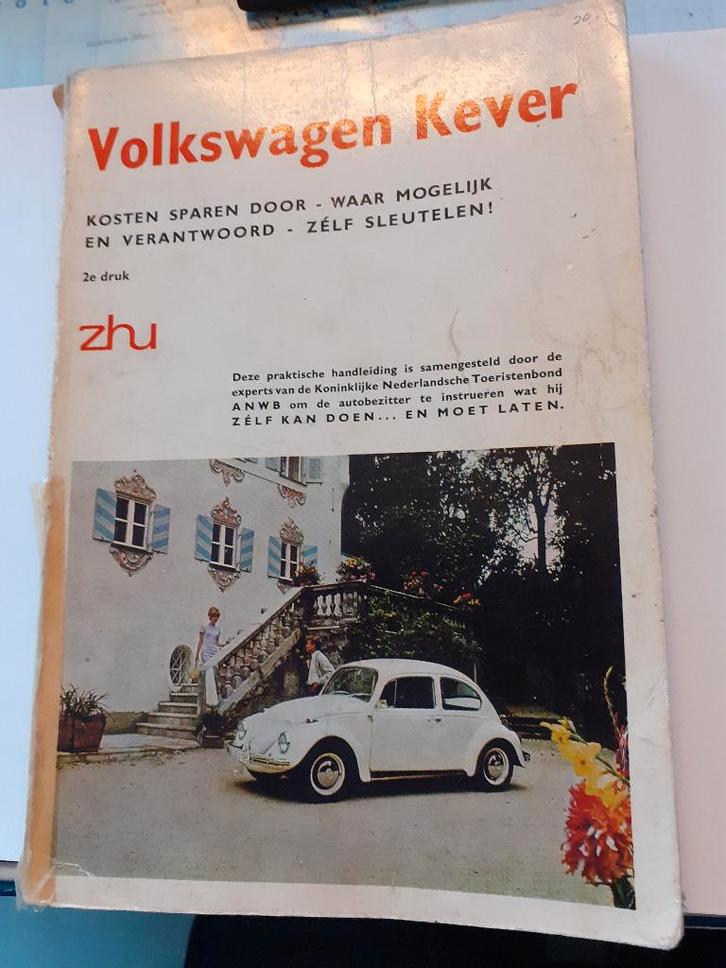 Volkswagen kever reparatie boek  & instructieboek, Boeken, Auto's | Boeken, Gelezen, Volkswagen, Ophalen of Verzenden