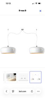 It’s about RoMi hanglamp Hanoi wit/ bamboe, Ophalen, Gebruikt, Hout